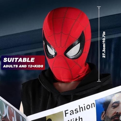 3D Spider Man Mask With Hand Remote | High Quality | Moving Eyes