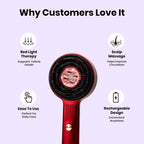 EVERYDAYZ-Red Light Therapy Scalp Massager🌟