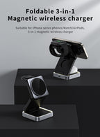 PREMIUM🌟-Foldable 3-in-1 Magnetic Wireless Charger | EVERYDAYZ